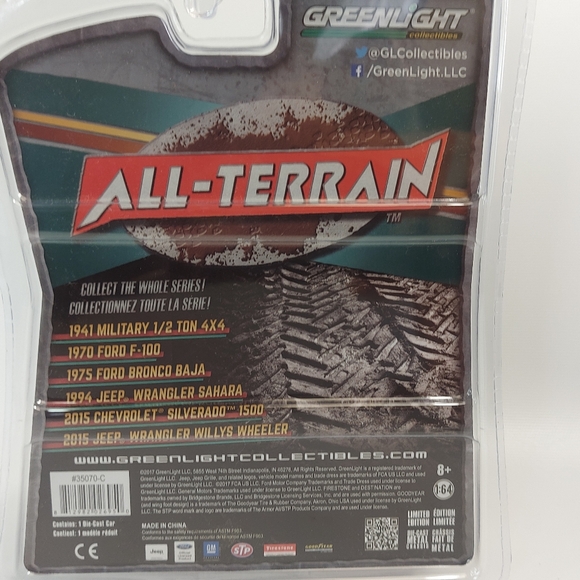 NIP Greenlight Collectibles Car All-Terrain Vehicle 1975 Ford Bronco Baja - Picture 5 of 6